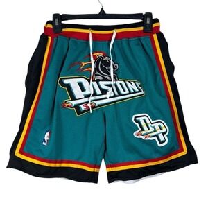 Just Don x Mitchell & Ness Detroit Pistons Size Small 1989 1999 Basketball NBA